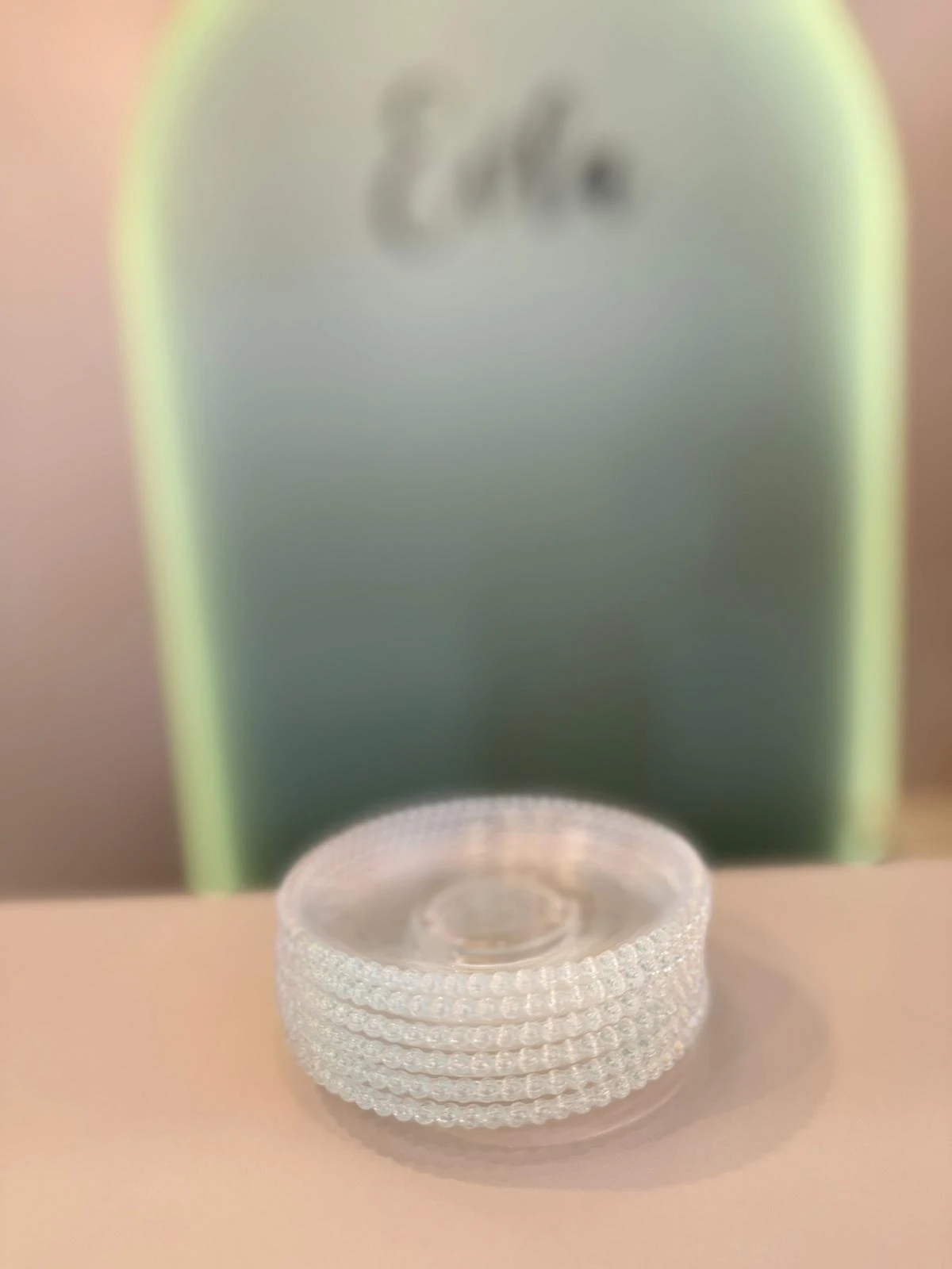 6 LI CAM BONCUK KENARLI ÇAY TABAĞI