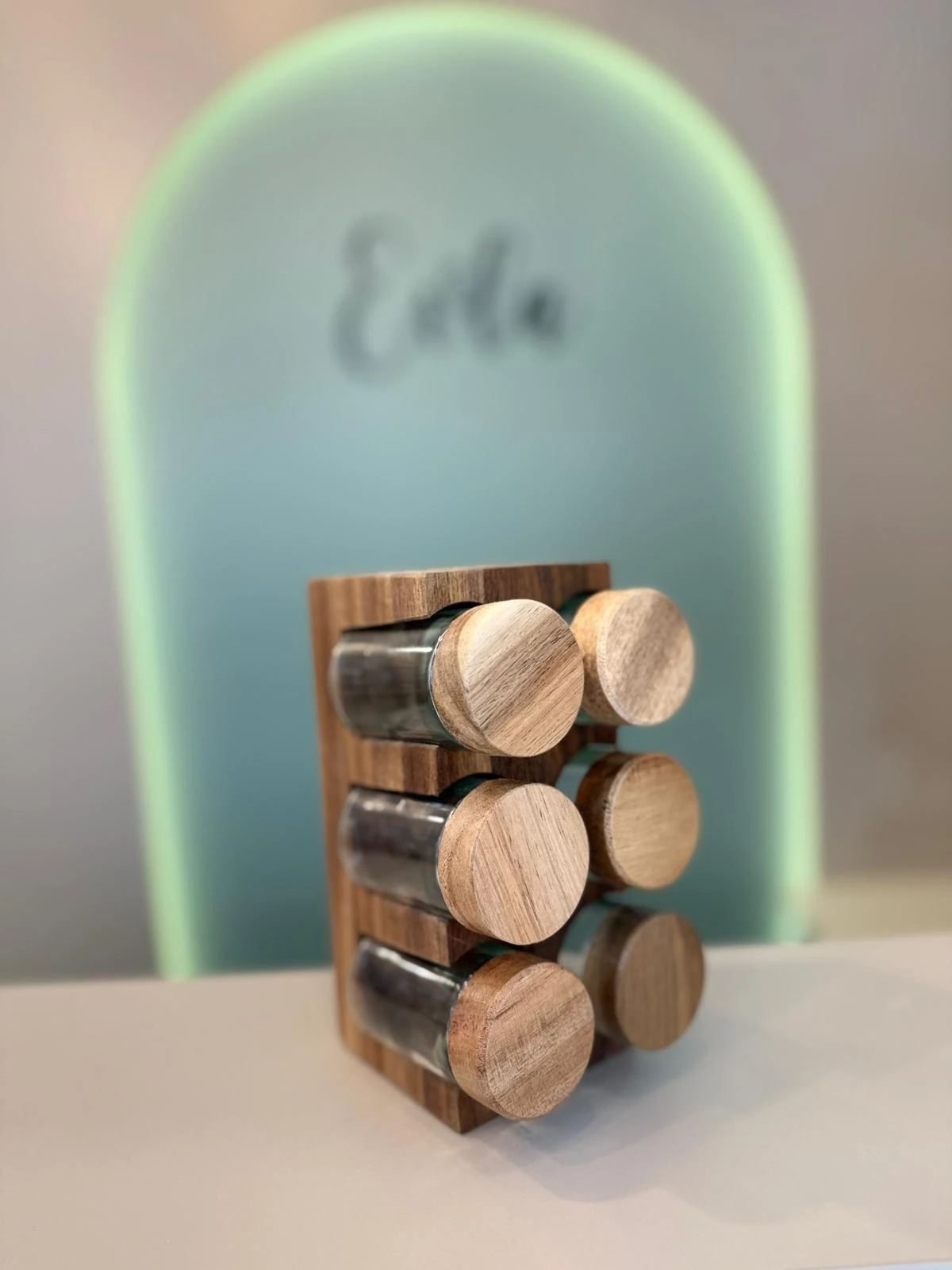 AKASYA STANDLI 6 LI BAHARATLIK SETİ