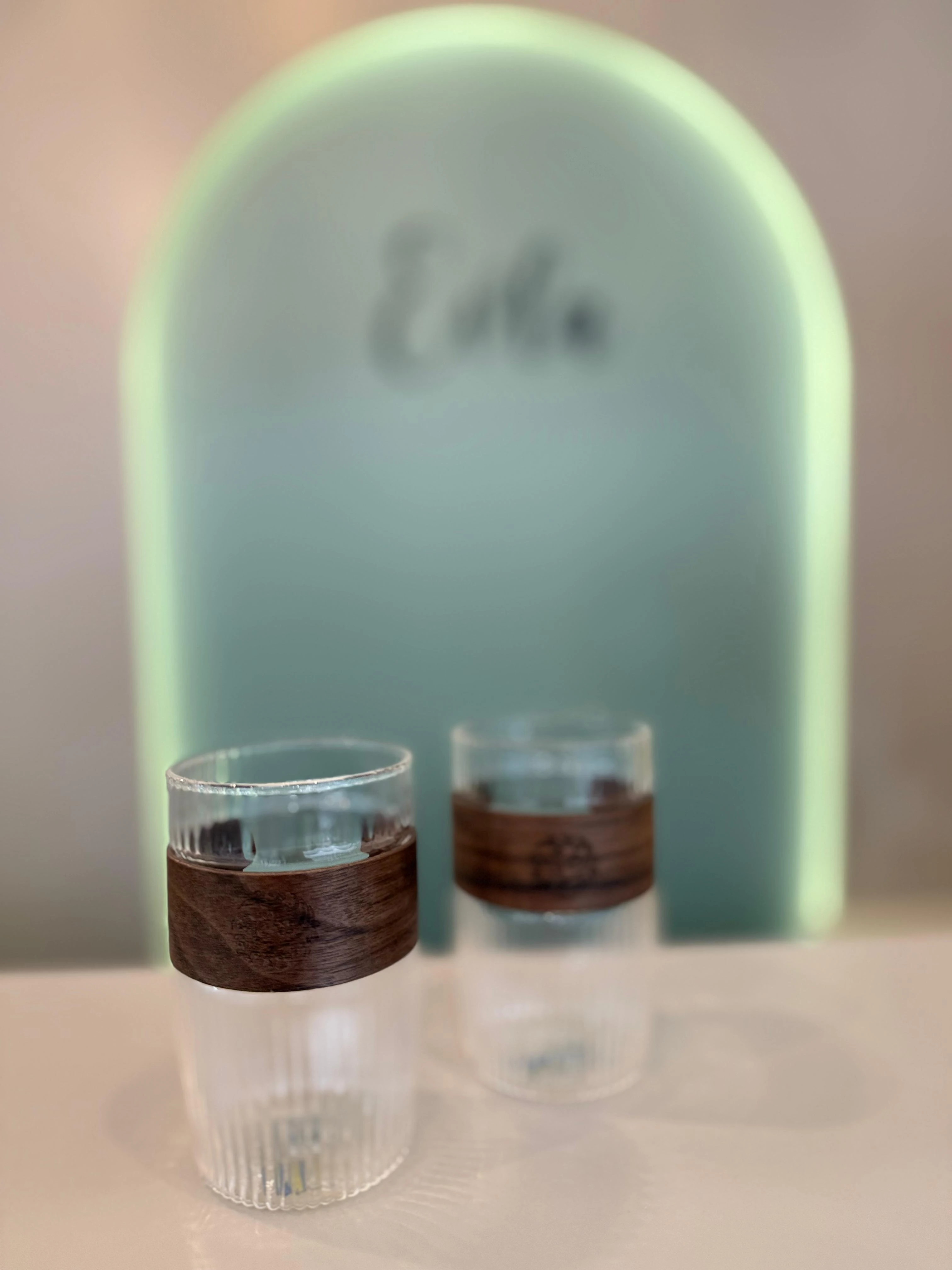 AKASYA DETAYLI CAM BARDAK