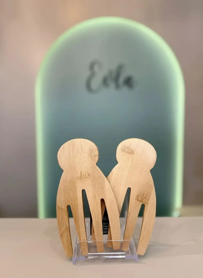 BAMBU SALATA SERVİS SETİ 2Lİ