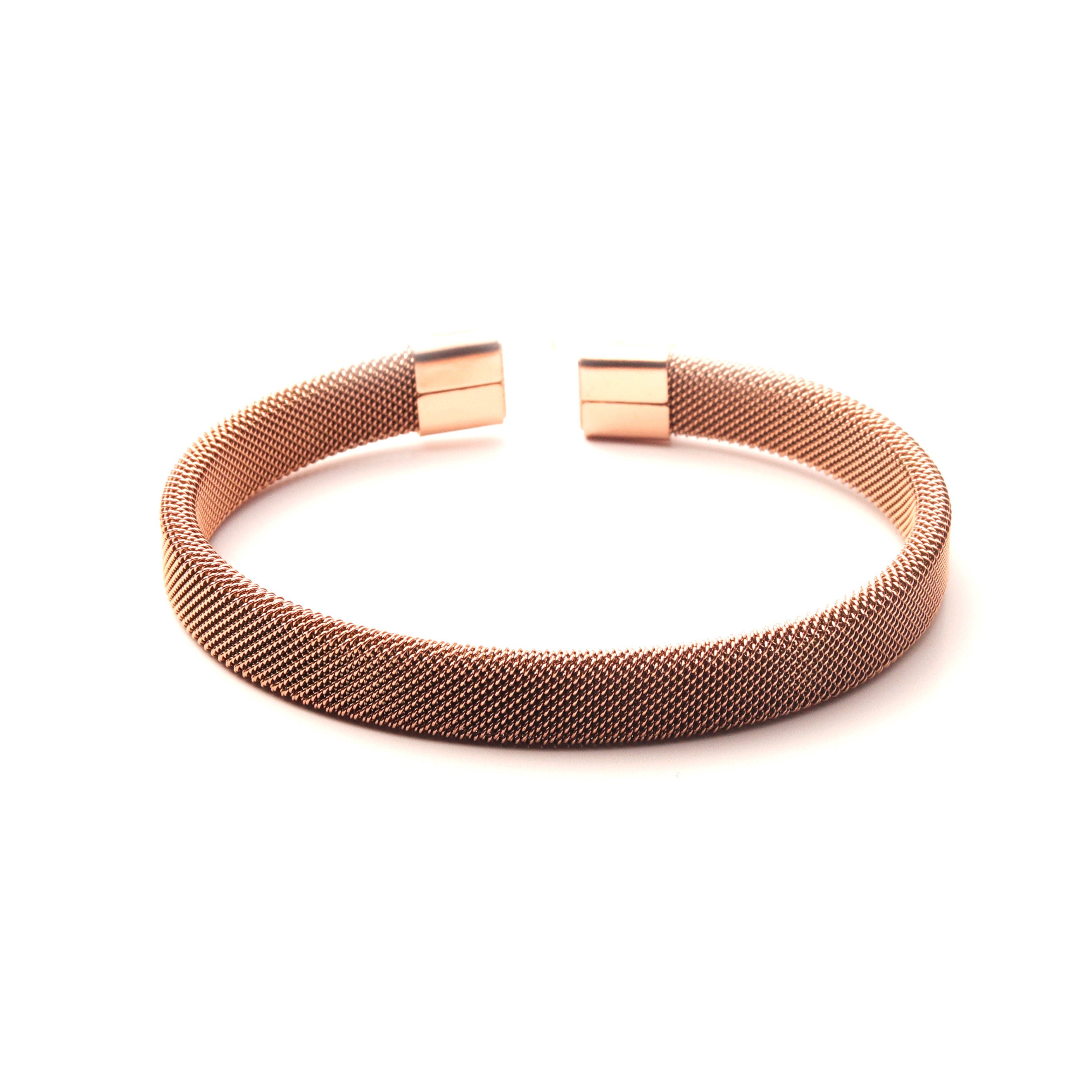 Wicker Kelepçe Elips İç Çap 6cm - Rose Gold