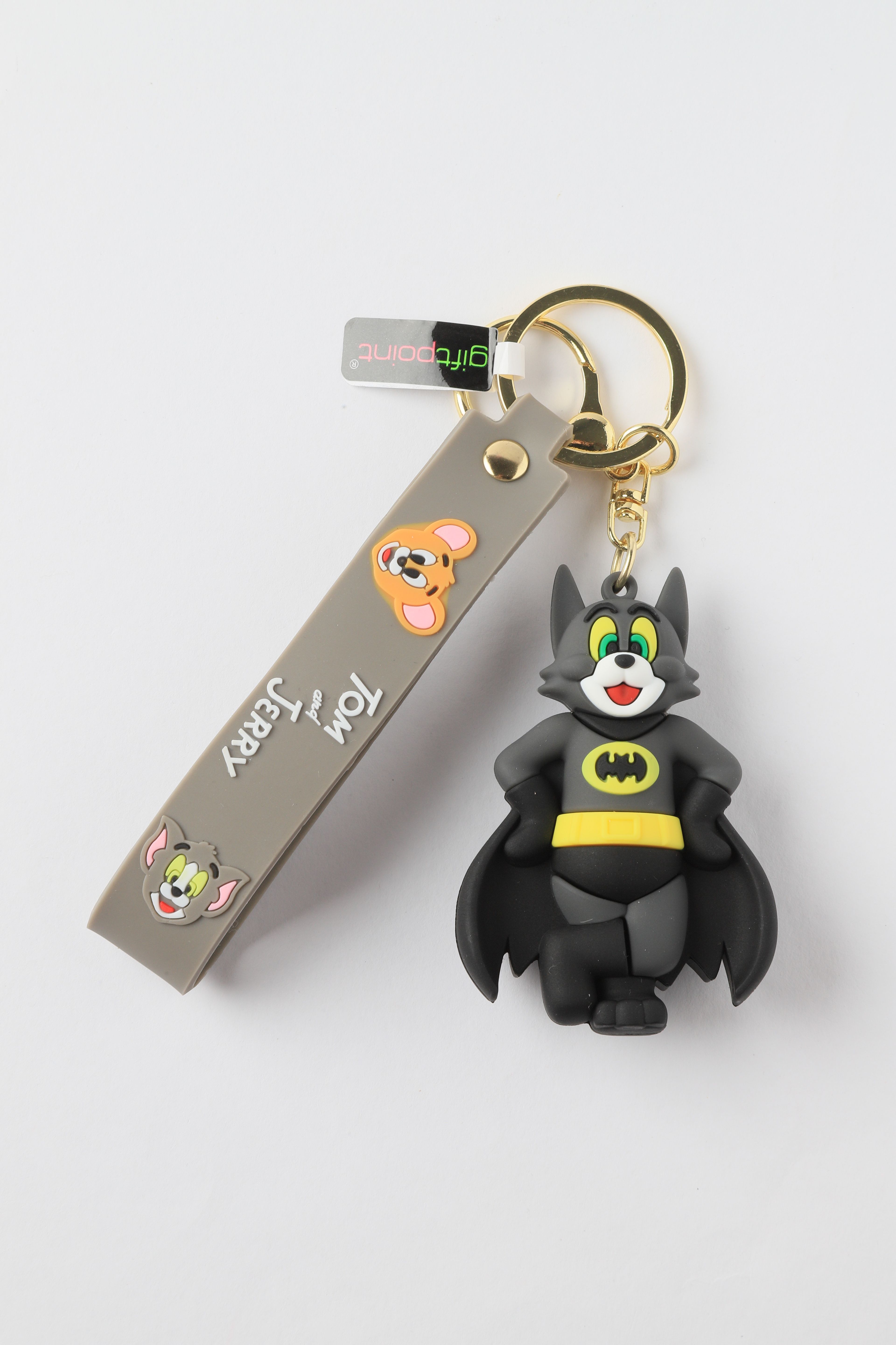 Giftpoint Batman Tom & Jerry Silikon Anahtarlık