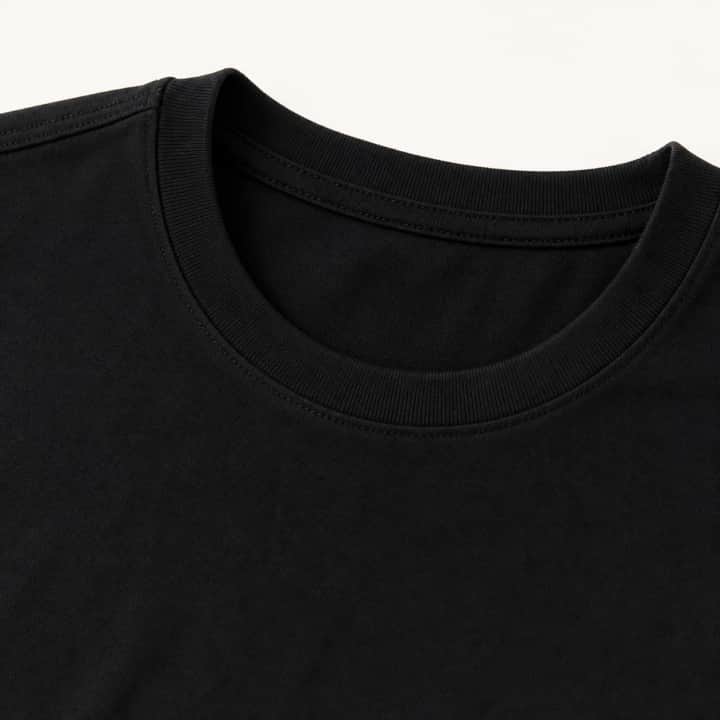 İncili Tekstil Erkek Siyah Renk Basic Tişört – görsel 3