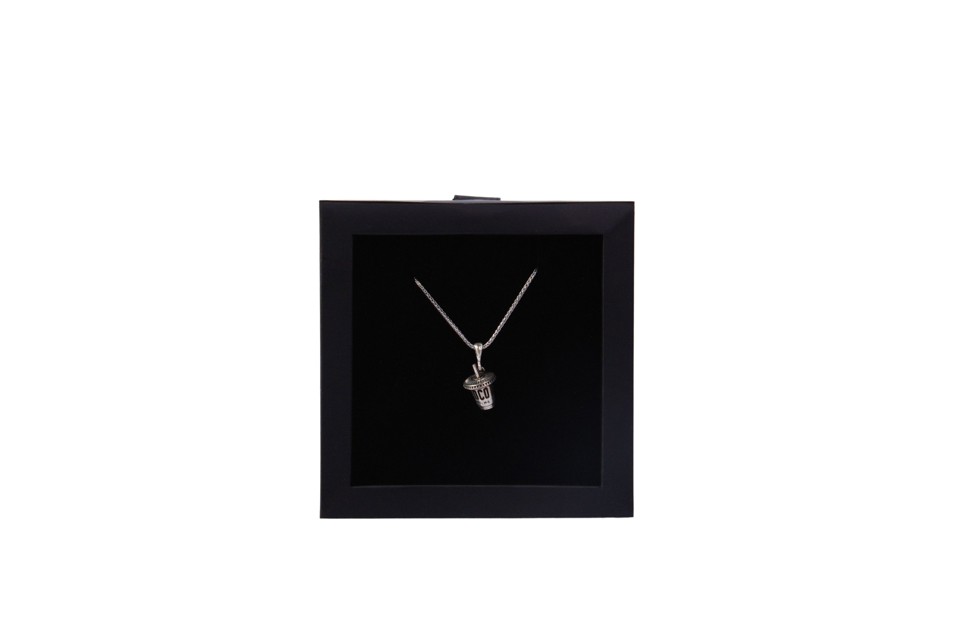 POCO 925 Blackened Silver Necklace