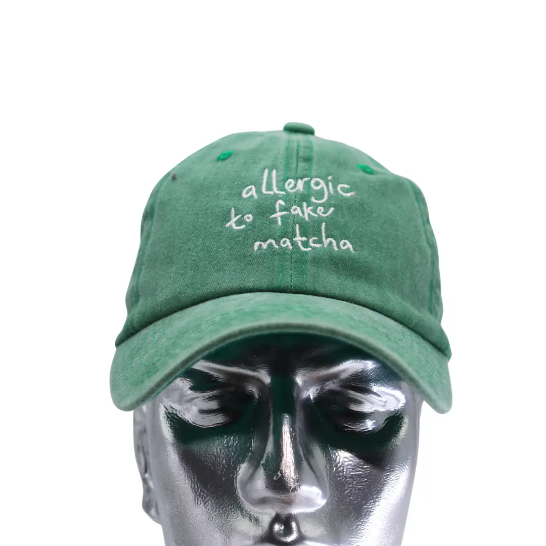 POCO Cap “Allergic to Fake Matcha”