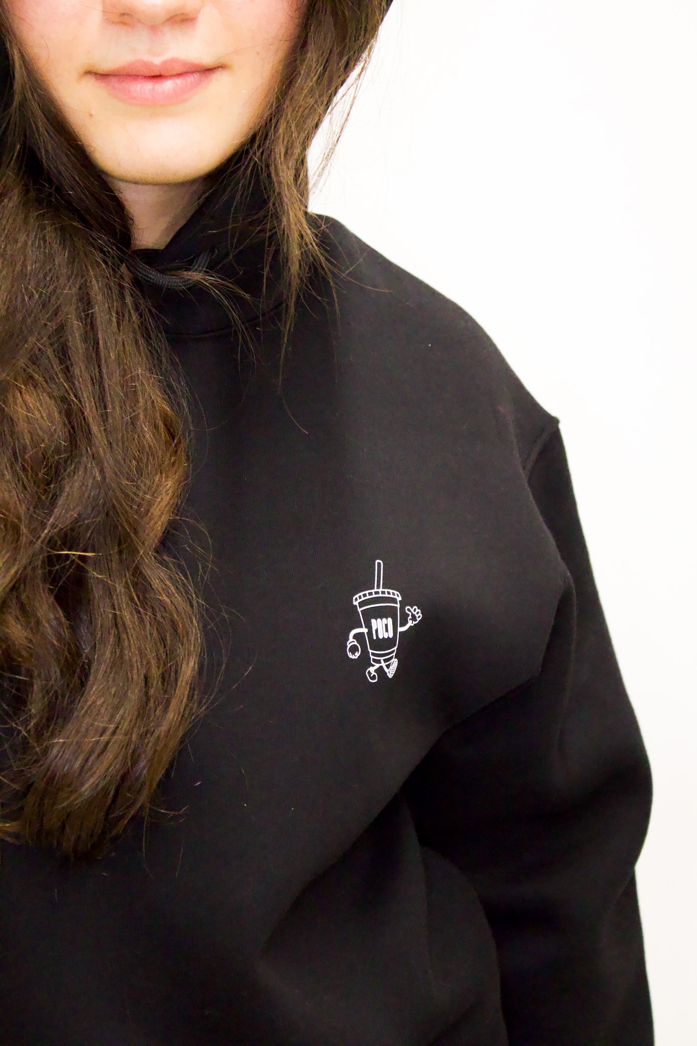 POCO 'Matcha Lovers Club' Black Hoodie