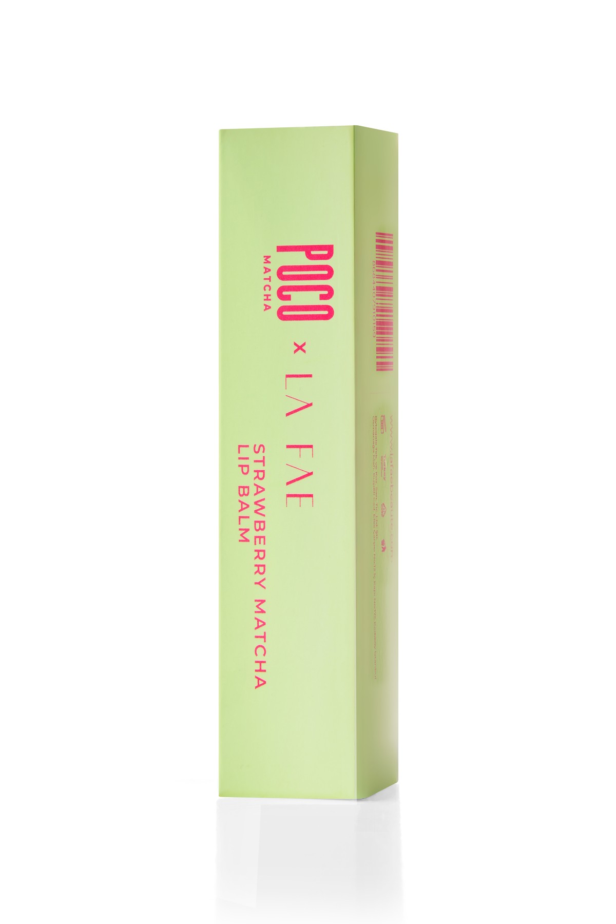 POCO Matcha x La Fae Beauté Strawberry Matcha Lip Balm