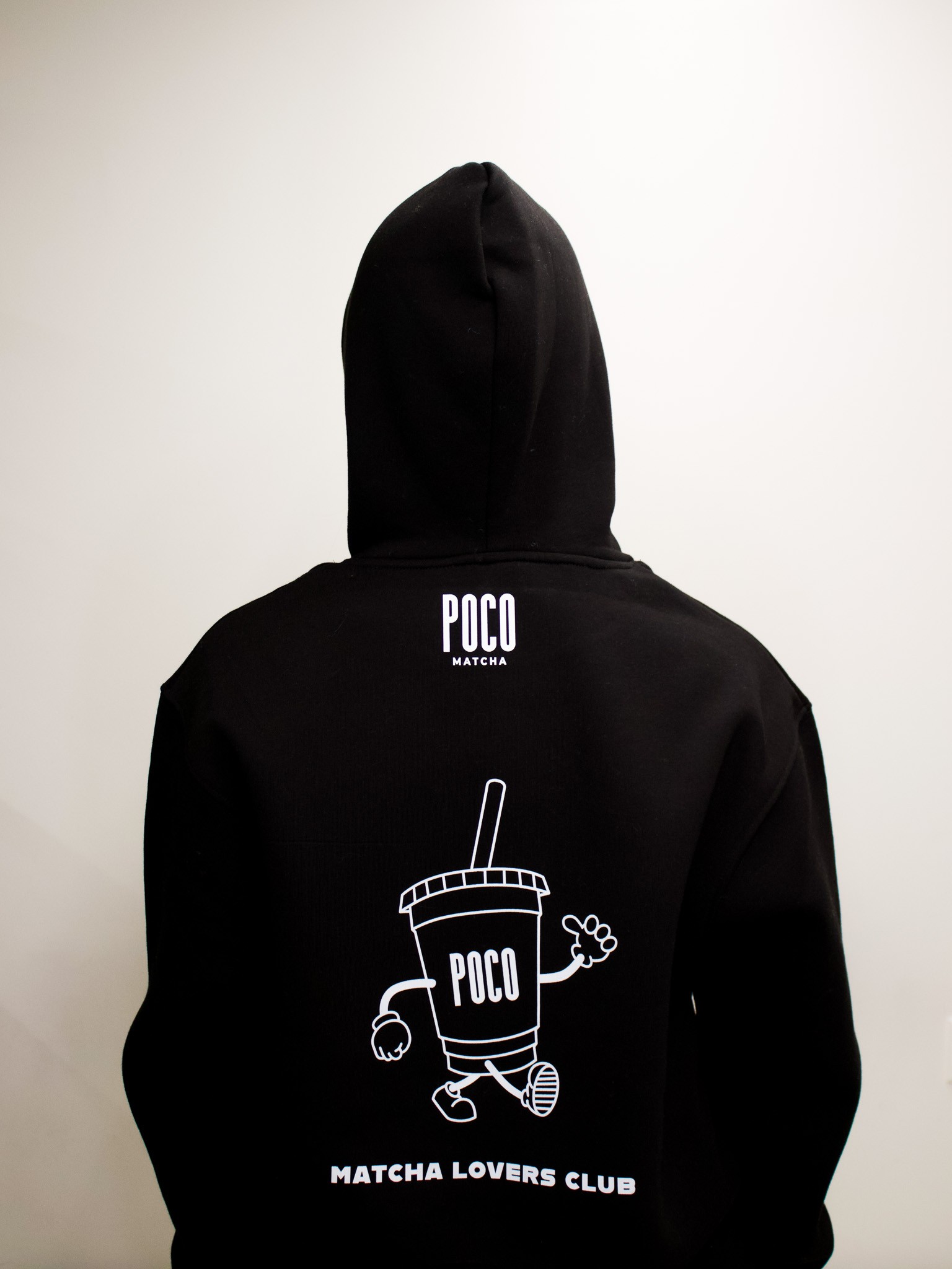 POCO 'Matcha Lovers Club' Black Hoodie