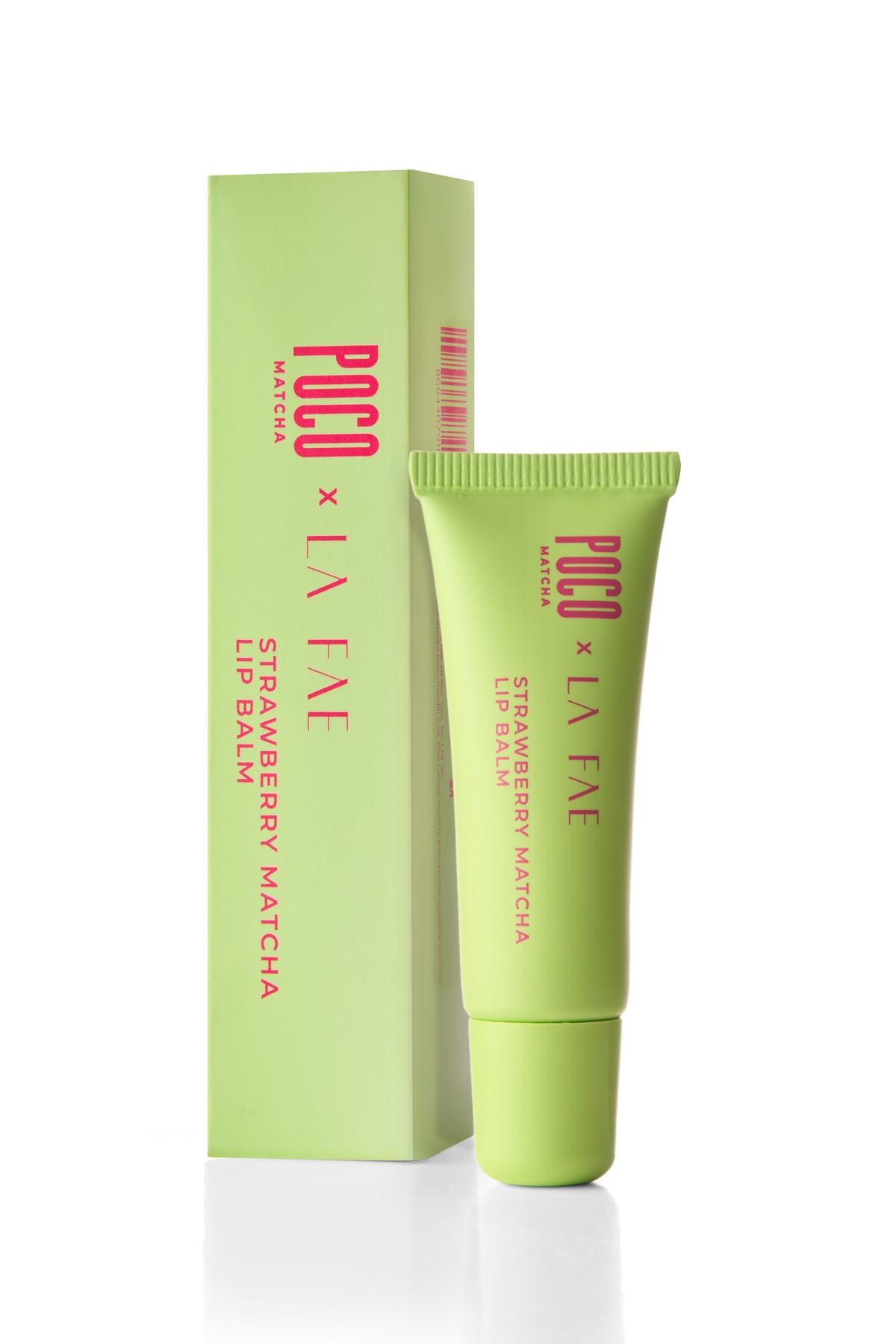 POCO Matcha x La Fae Beauté Strawberry Matcha Lip Balm