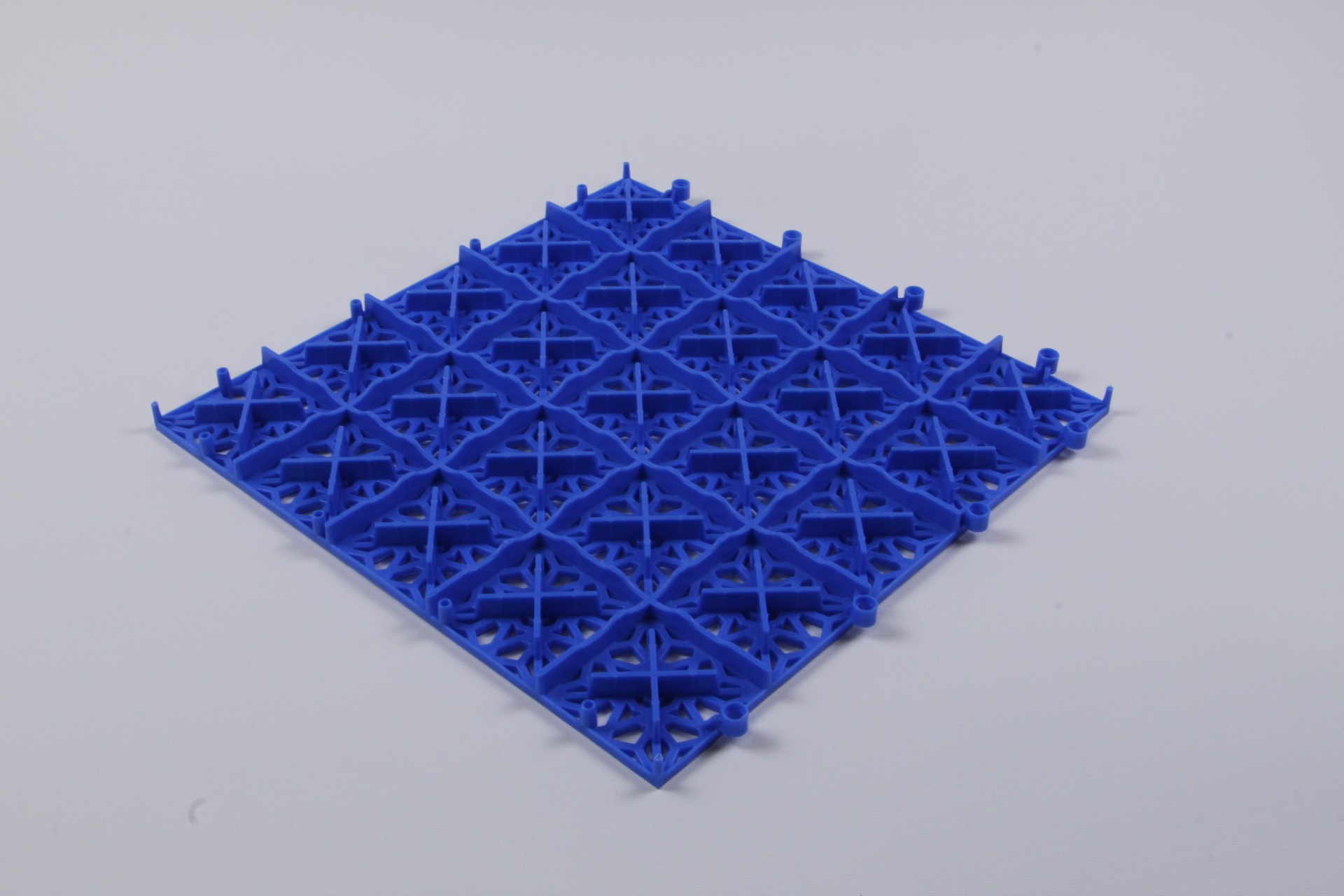 Çiçek Desen Plastik Yer Karosu Zemin Döşemesi Yer Izgarası 30x30 1 M2 (11 Adet)