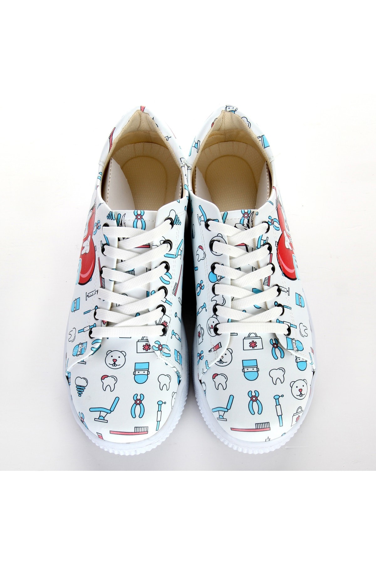 7374 Dişçi Desen Sneakers