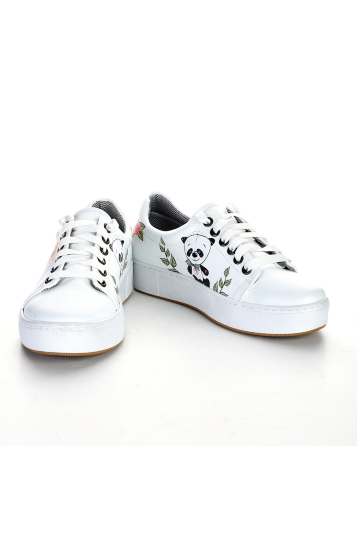 6416 Panda Desen Unisex Sneakers