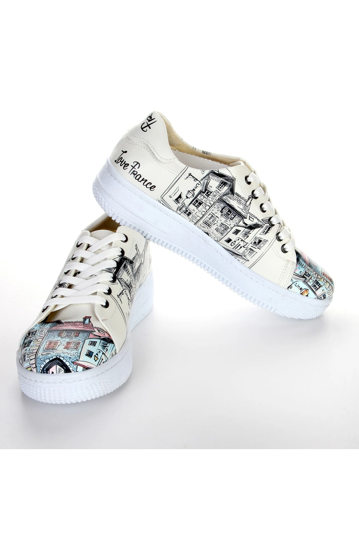 7371 I Love France Desen Sneakers