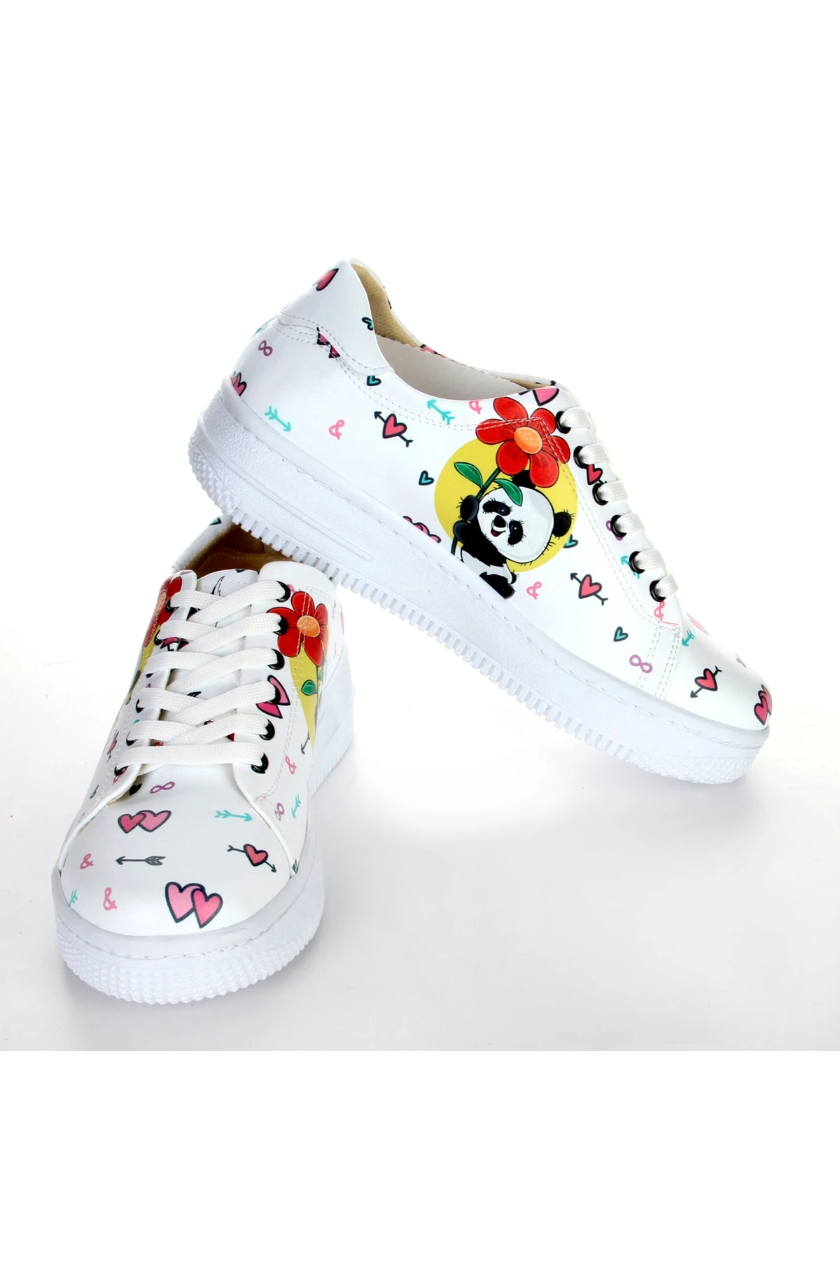 7373 Panda Desen Sneakers