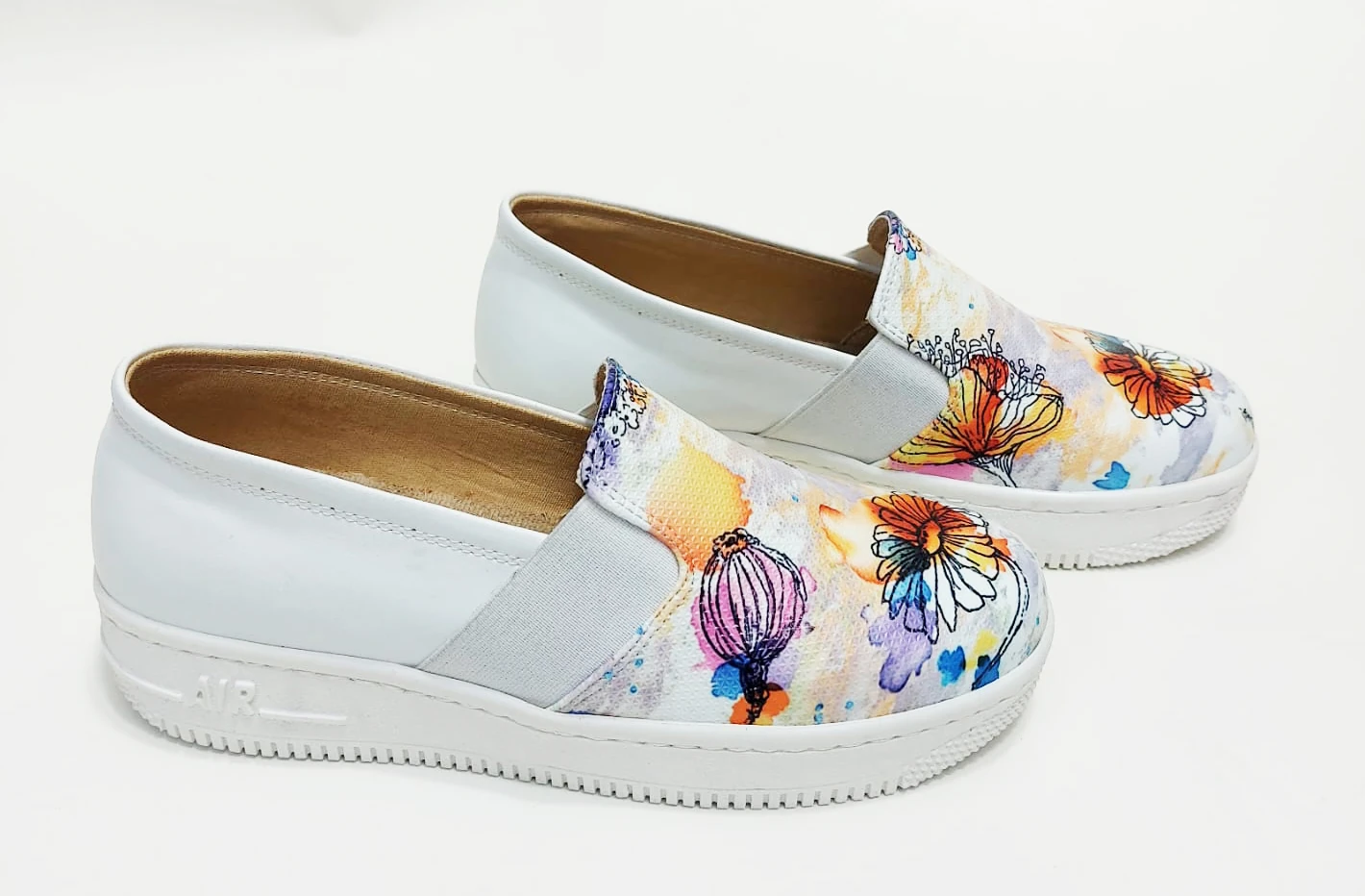 6280 Çiçek Baskılı Sneaker