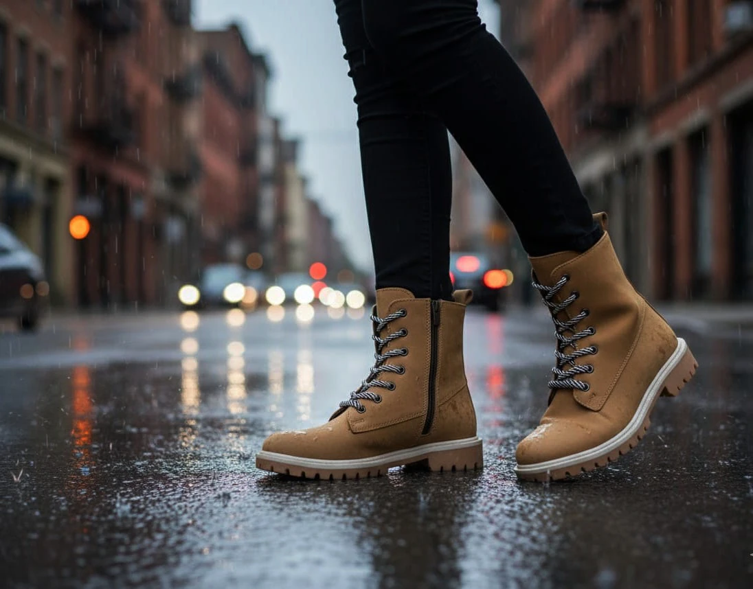 1002 Kahve Renkli Hakiki Deri Kışlık Bot