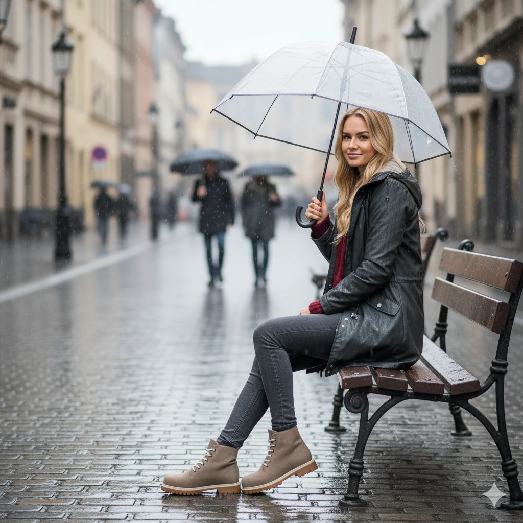 1005 Kahve Renkli Hakiki Deri Kışlık Bot