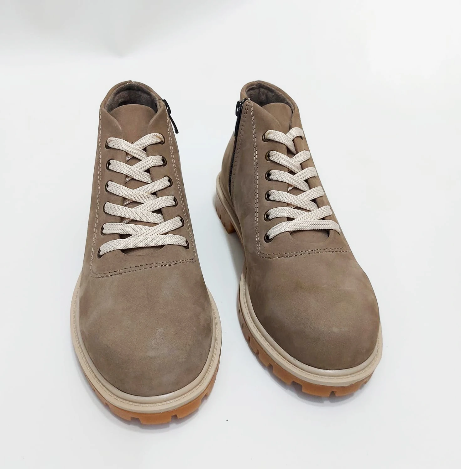 1005 Kahve Renkli Hakiki Deri Kışlık Bot