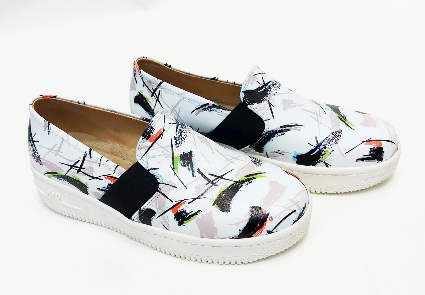 6276 Çizgi Baskılı Sneaker