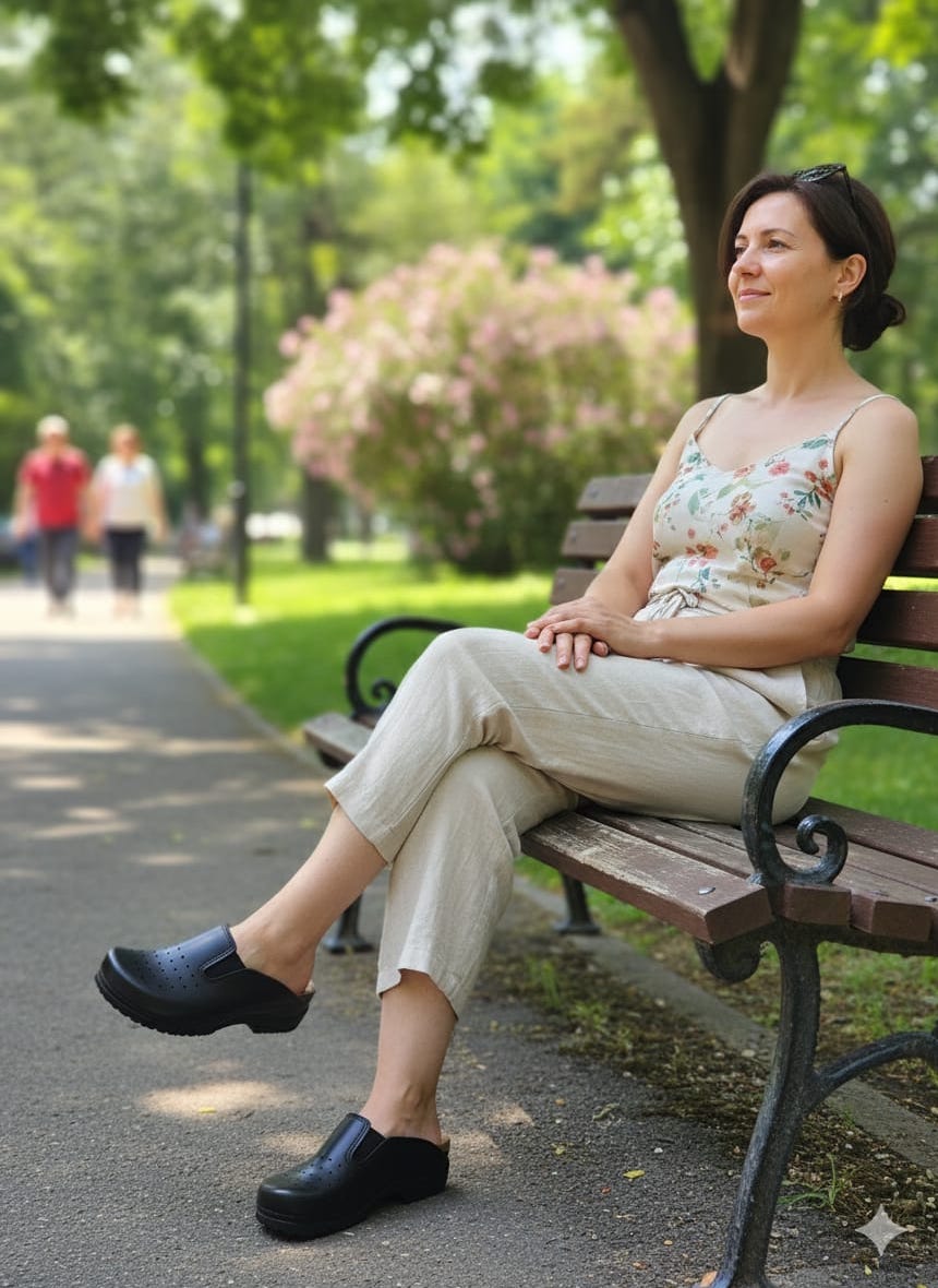 3215 Özel Seri Siyah Renkli Delikli Sek Anatomik Terlik