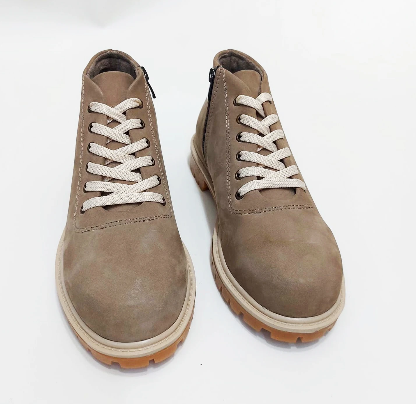 1005 Kahve Renkli Hakiki Deri Kışlık Bot