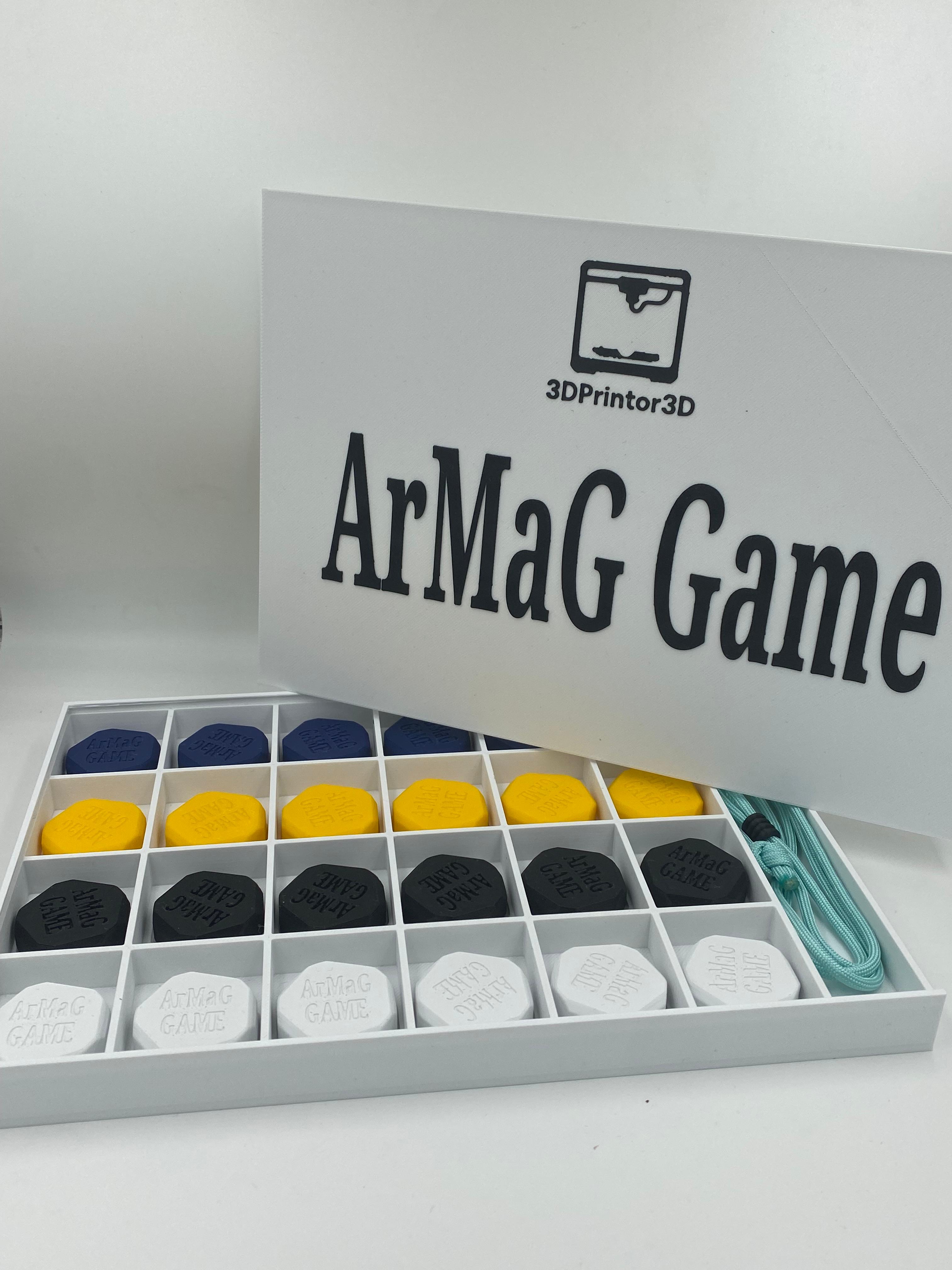 ArMaG Game – Manyetik Strateji ve Zekâ Oyunu 4*6 Bölmeli - 6*4 Büyük Boy Kutu