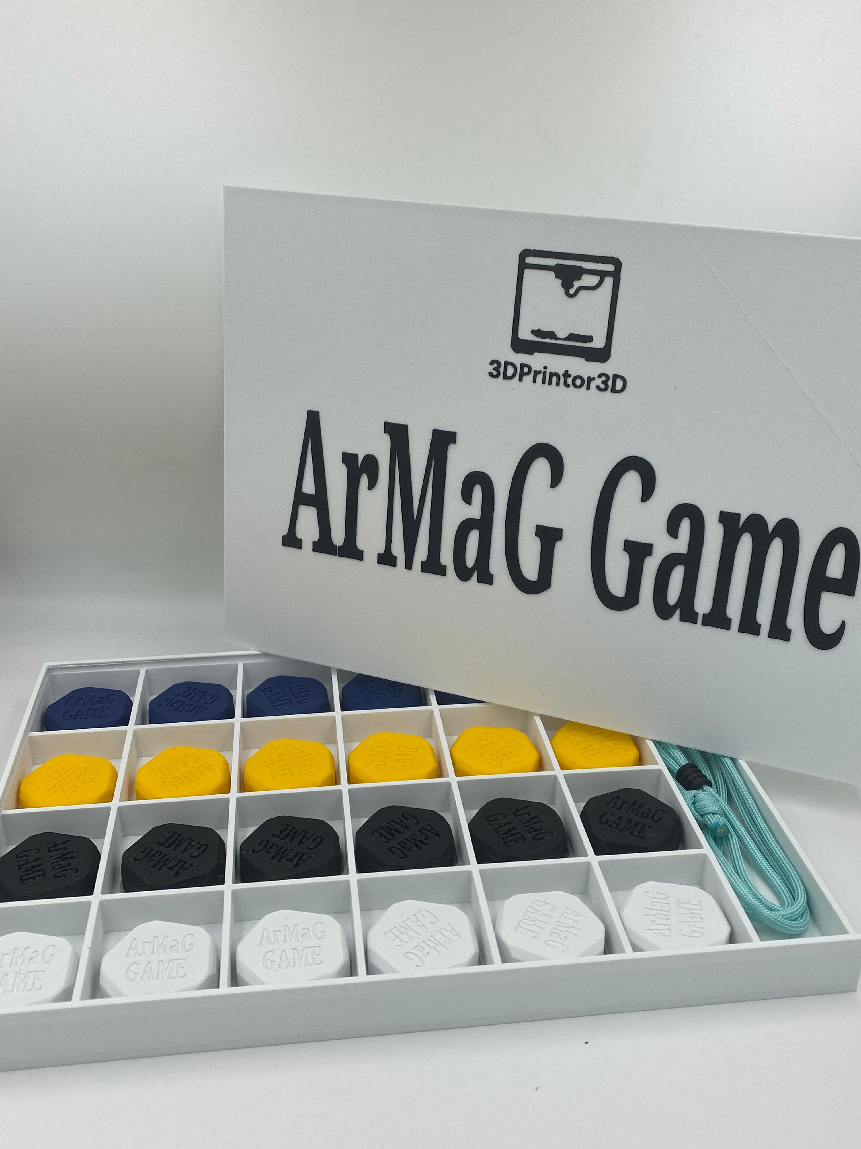 ArMaG Game – Manyetik Strateji ve Zekâ Oyunu 4*6 Bölmeli