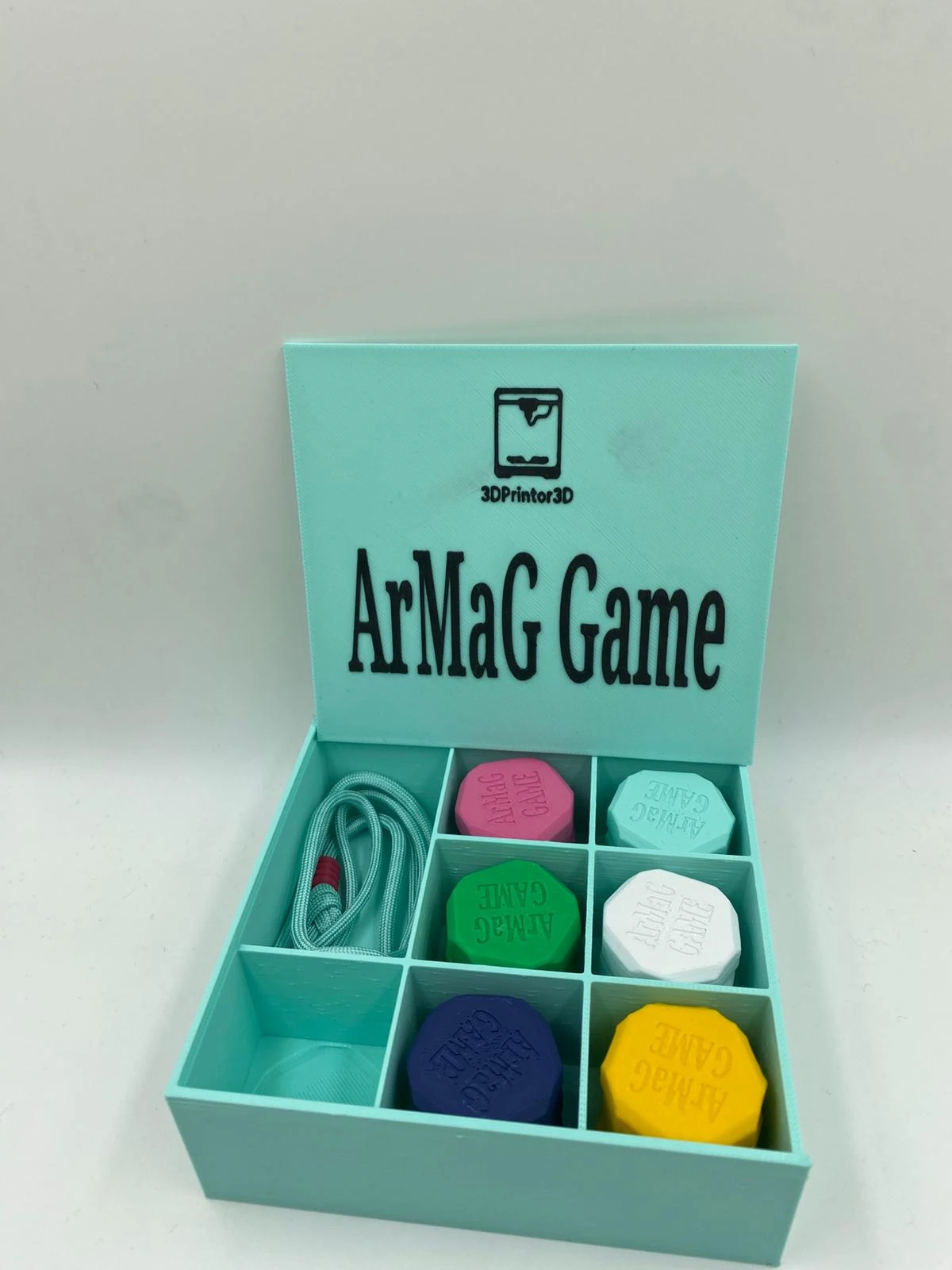 ArMaG Game – Manyetik Strateji ve Zekâ Oyunu 4*6 Bölmeli - 3*3 Orta Boy Kutu