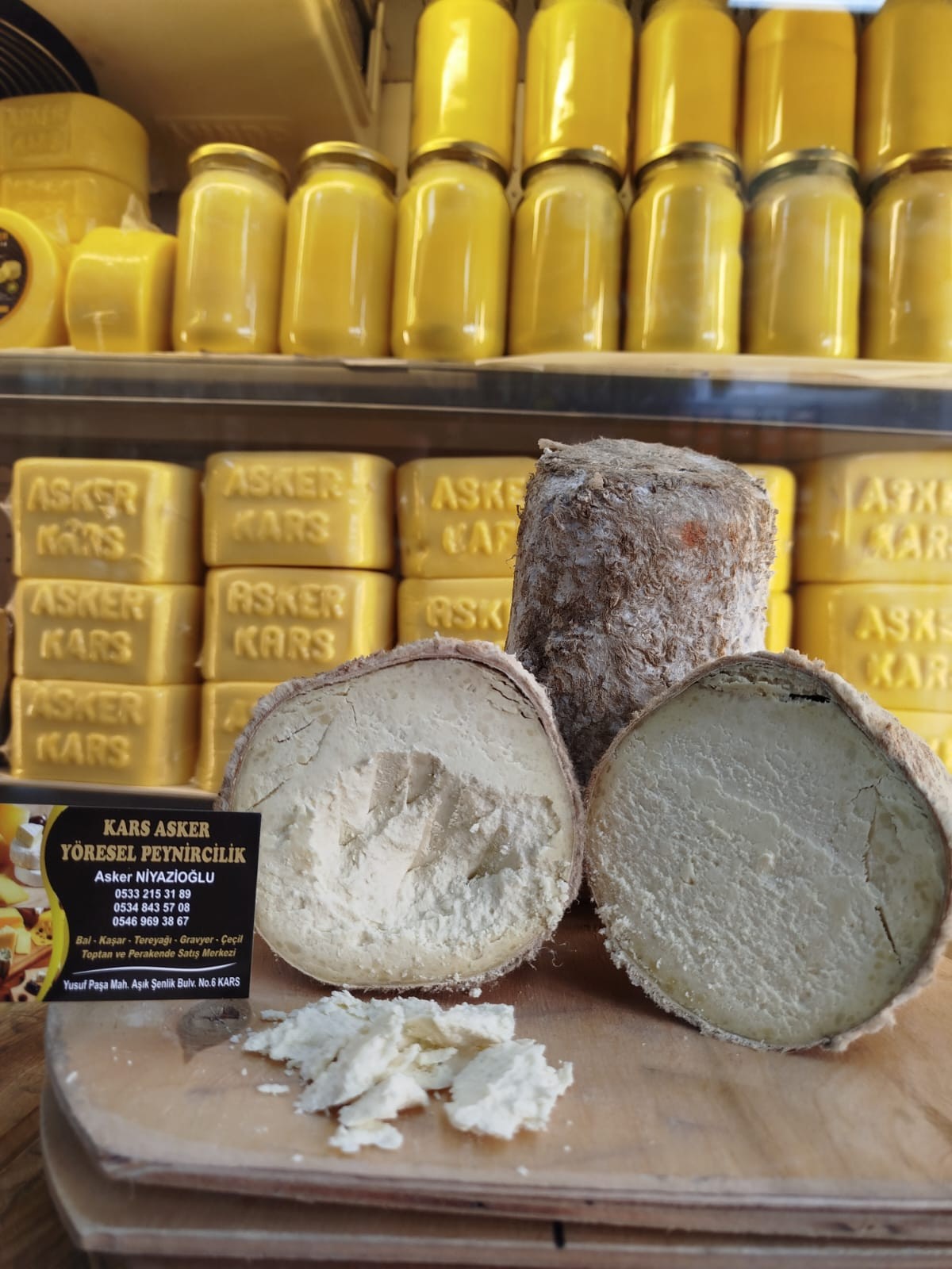 Kars Olgunlaştırılmış Koyun Sütü Deri Tulum Peyniri 1.600gr-2000gr