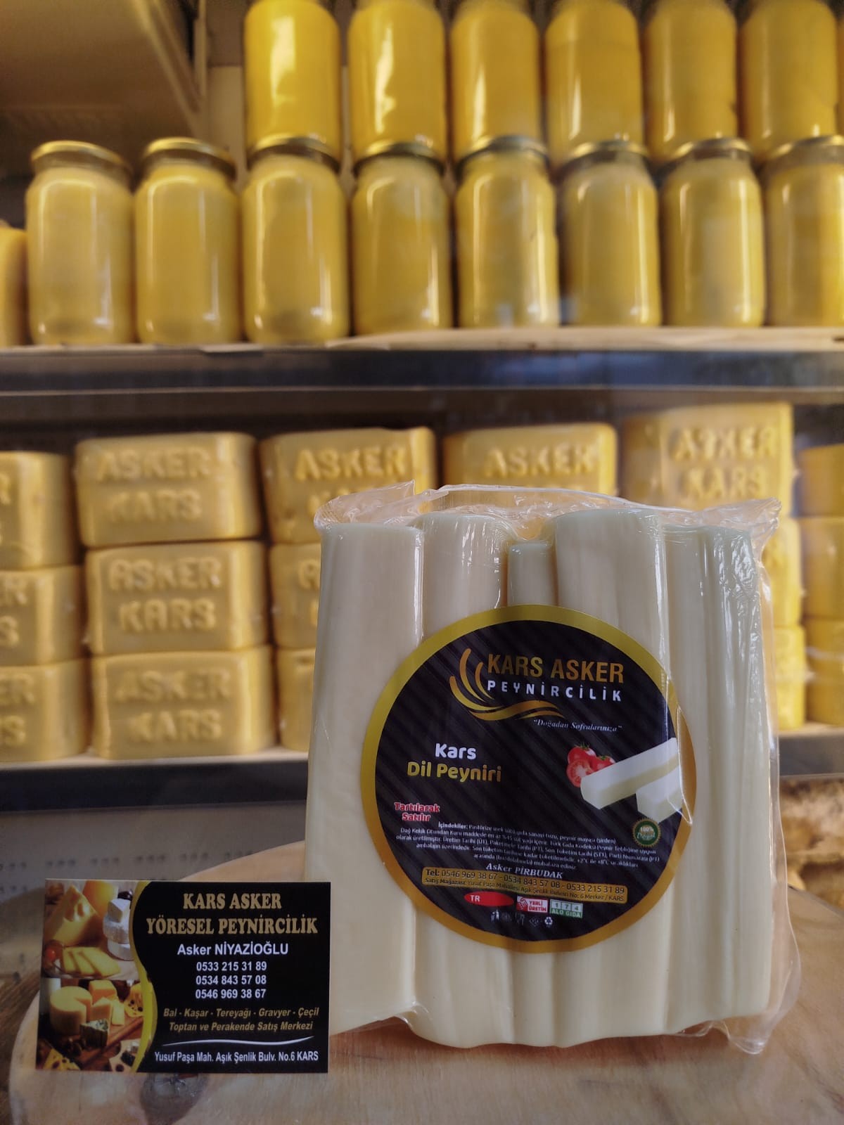 Kars Yağlı Dil Peyniri 500gr