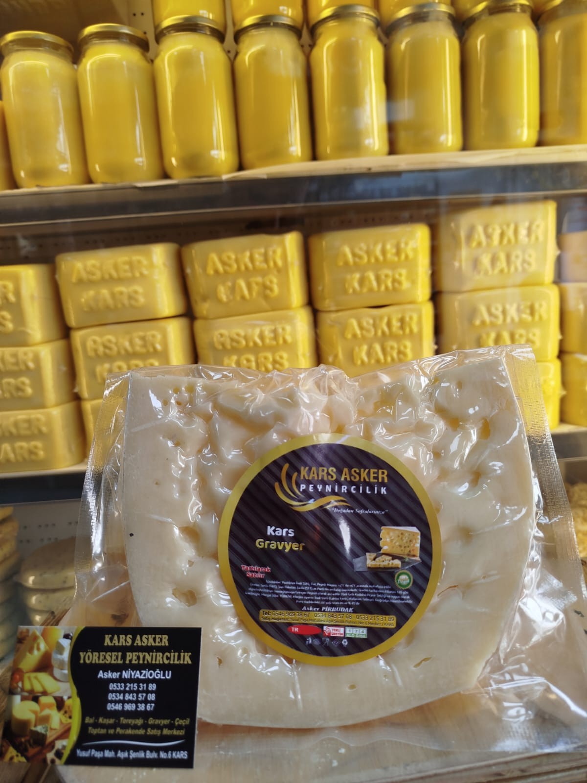 Kars Gravyer Peyniri 1000 kg