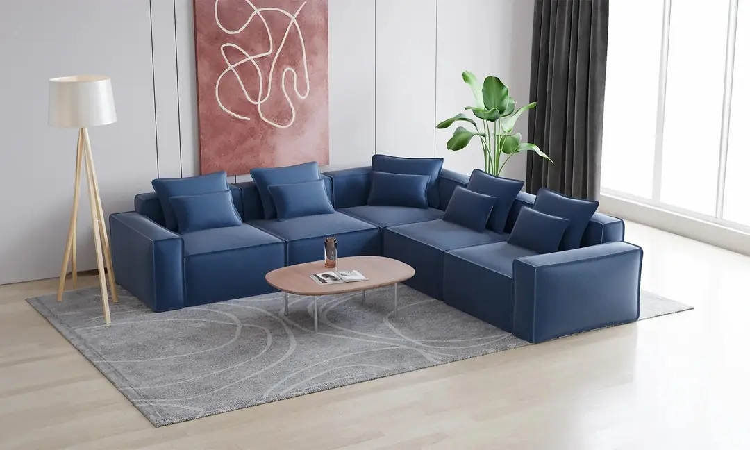 Lego Modüler Tam Köşe Koltuk | Homee Furniture