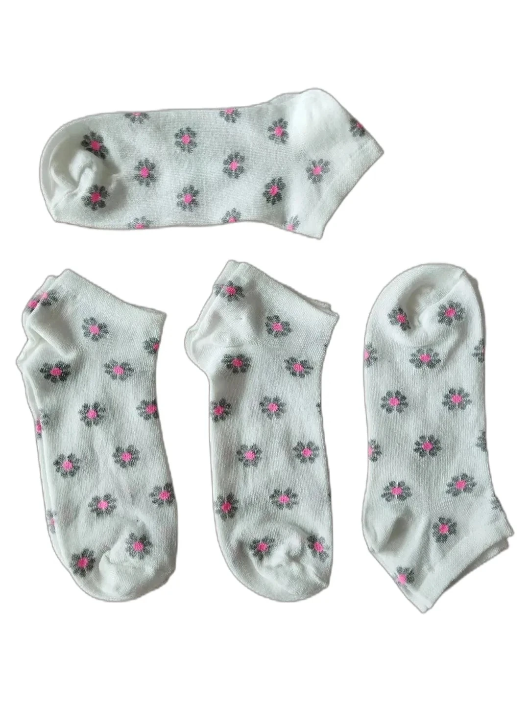 12 Çift Kılçıklı Bayan Patik Çorap