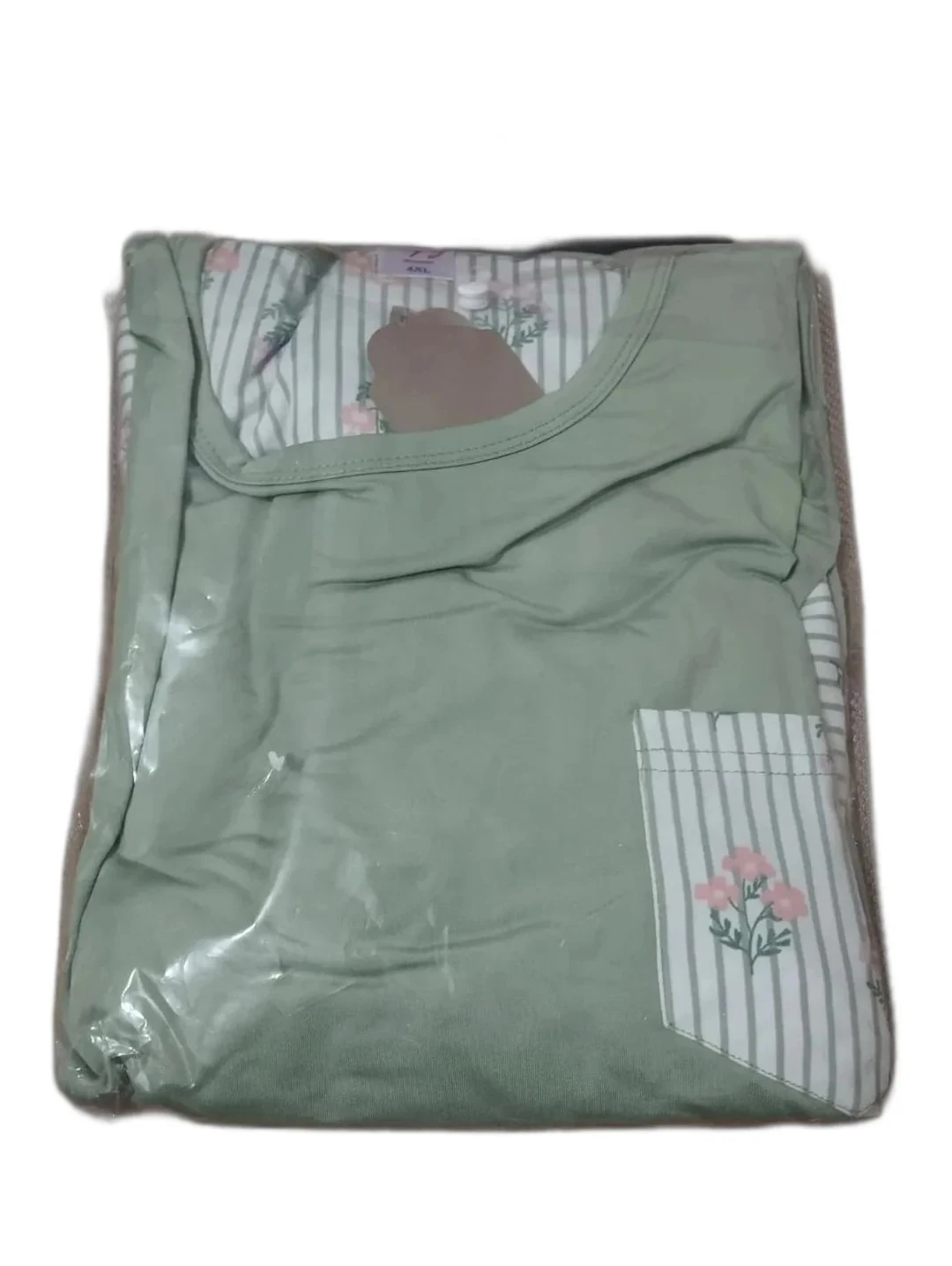 4XL Battal Beden Milan Kumaş Pijama Takımı