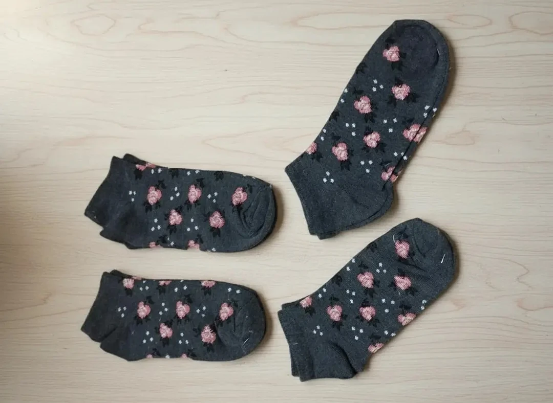 12 Çift Kılçıklı Bayan Patik Çorap