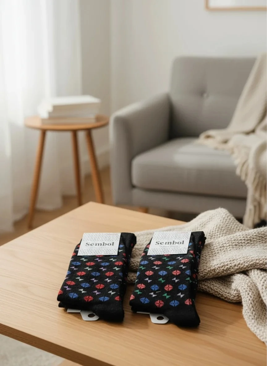 Bayan Mevsimlik Uzun Çorap 12'li Paket