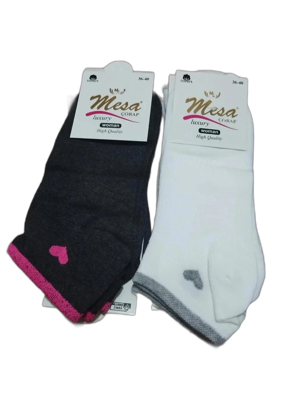 Bayan Penye Mevsimlik Patik Çorap 12'li Paket