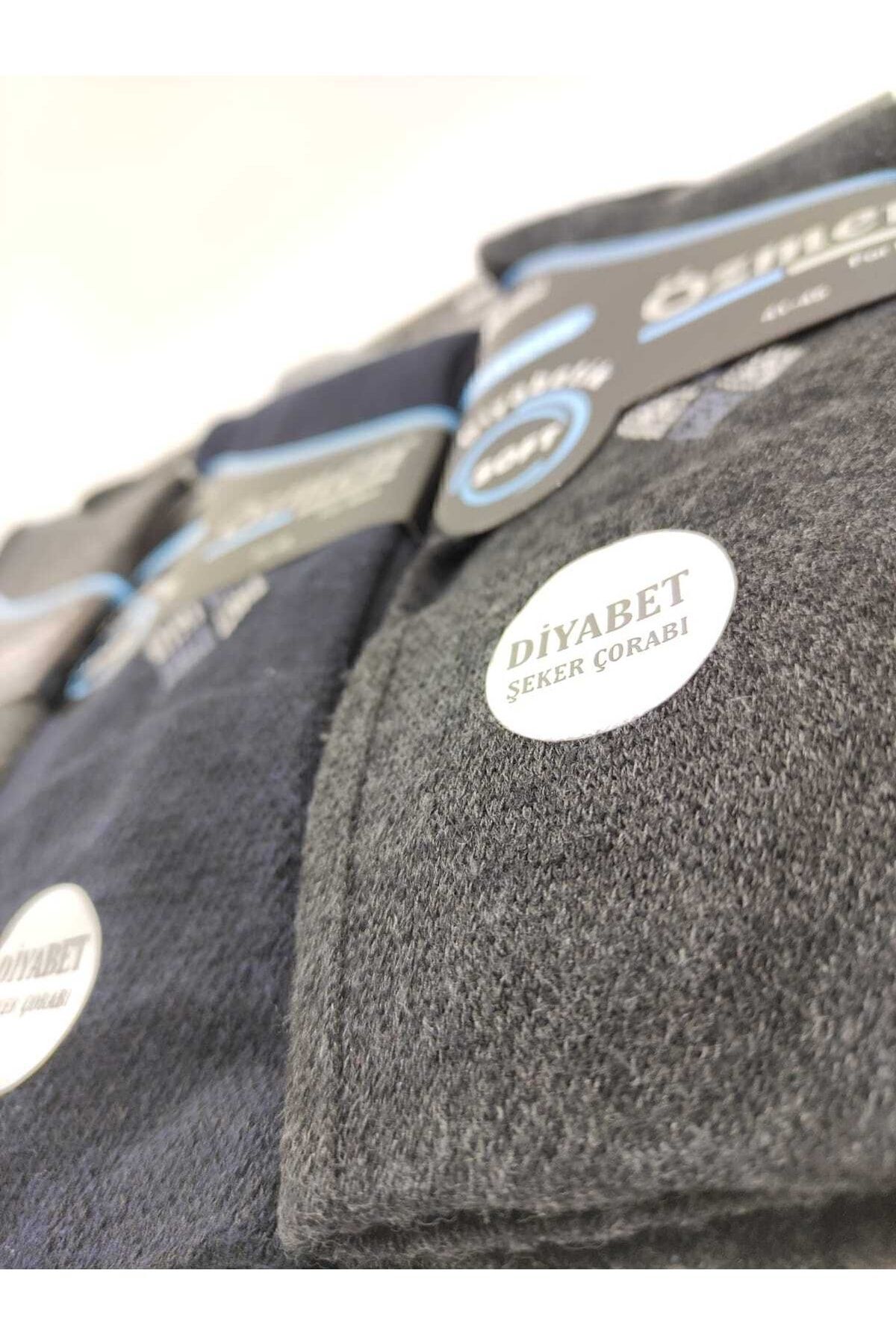 6'lı Diyabetik Dikişsiz Şeker Çorabı