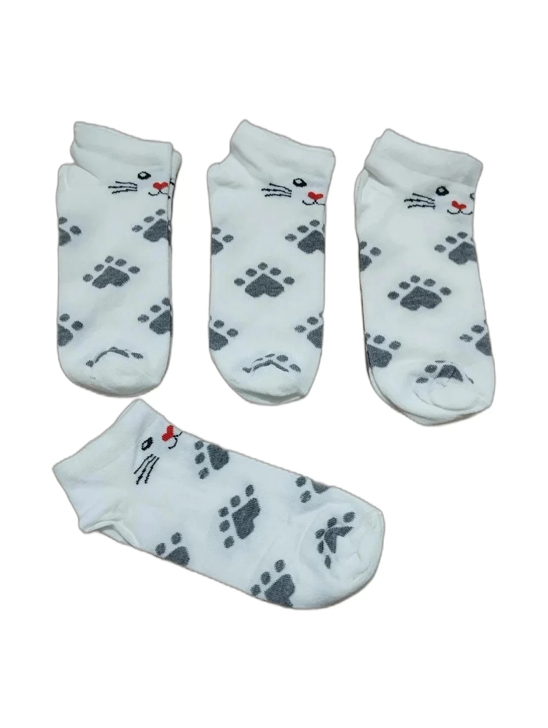 12 Çift Kılçıklı Bayan Patik Çorap