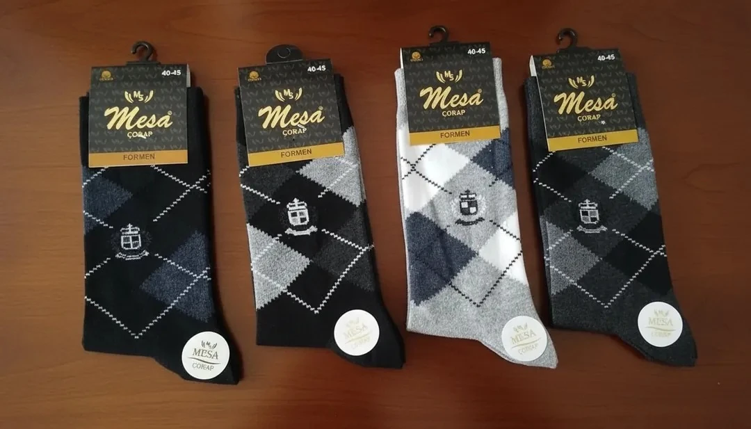 Erkek Mevsimlik Uzun Çorap 12'Li Paket