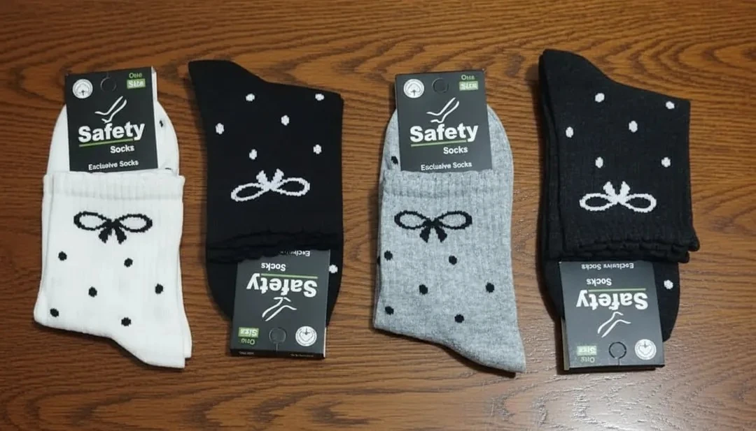 Kurdela Puantiye Desenli Kolej Çorap 12'li Paket