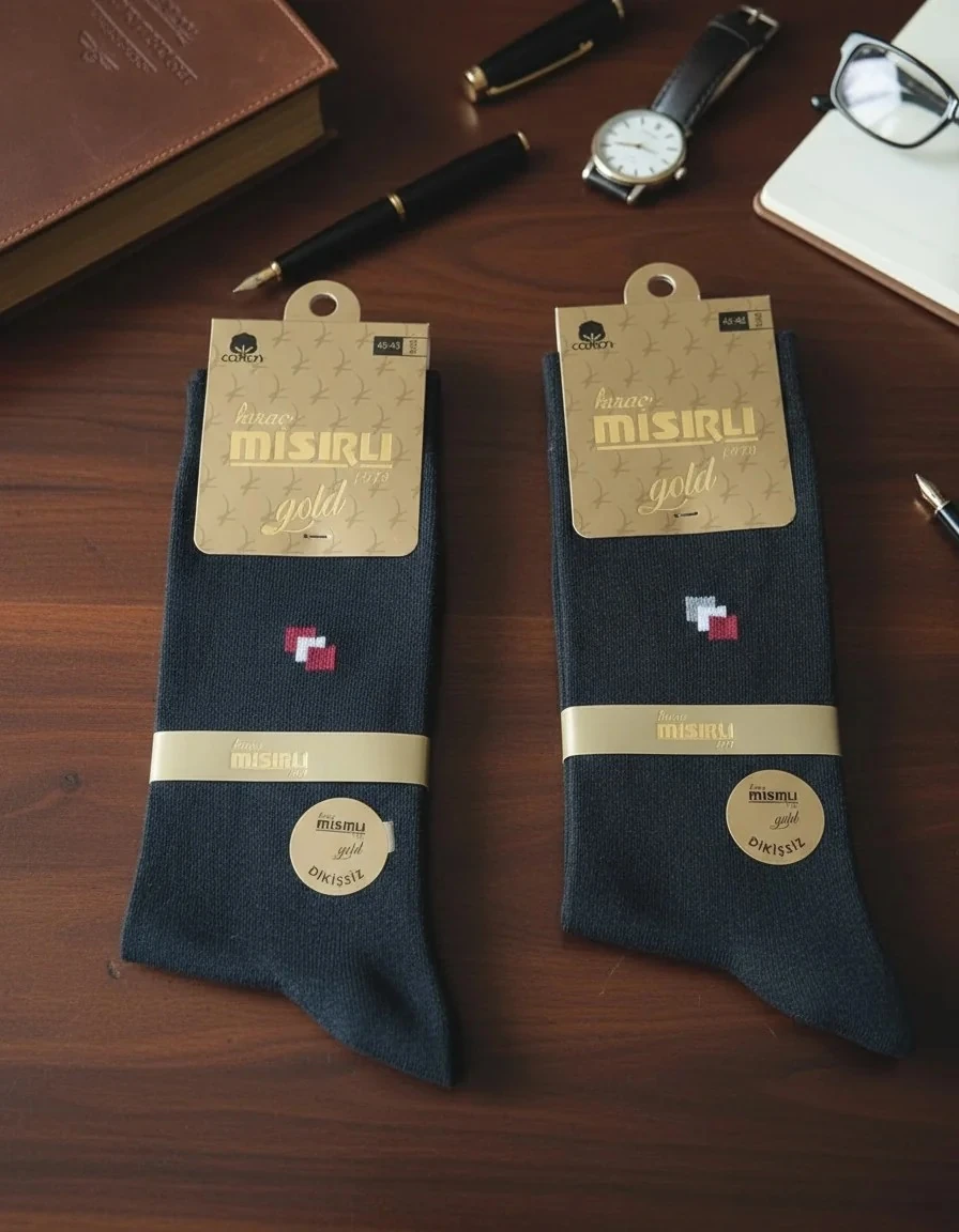 Erkek Mevsimlik Dikişsiz Uzun Çorap 12'Li Paket