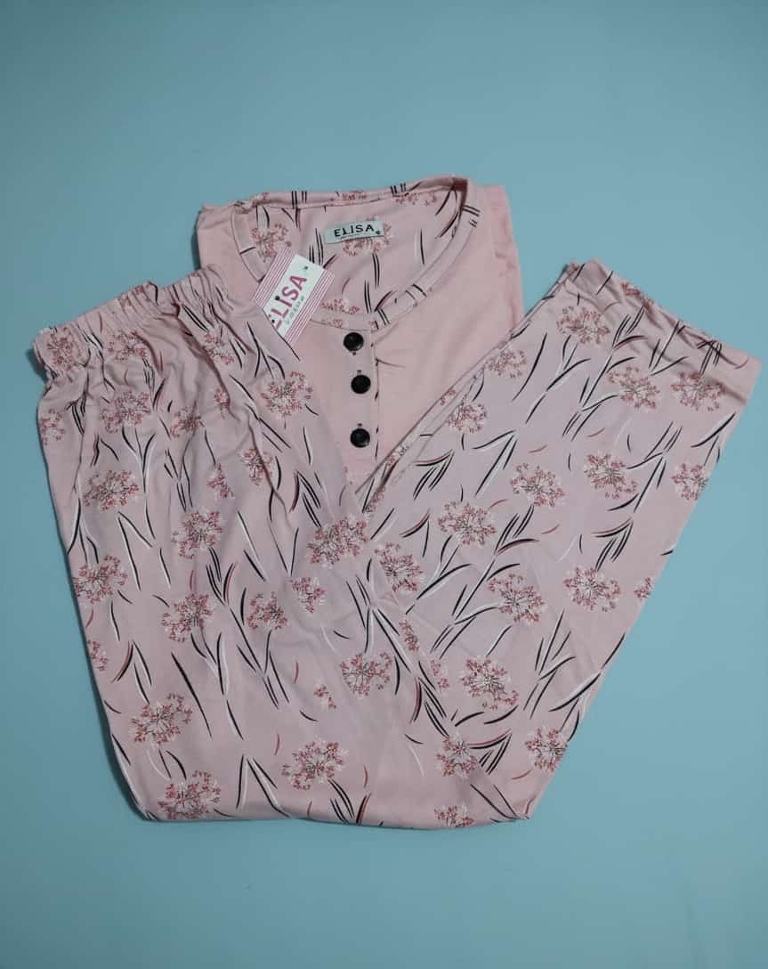 M Beden Viskon Kumaş Pijama Takımı