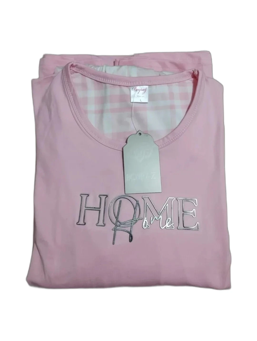 L Beden Milan Kumaş Pijama Takımı