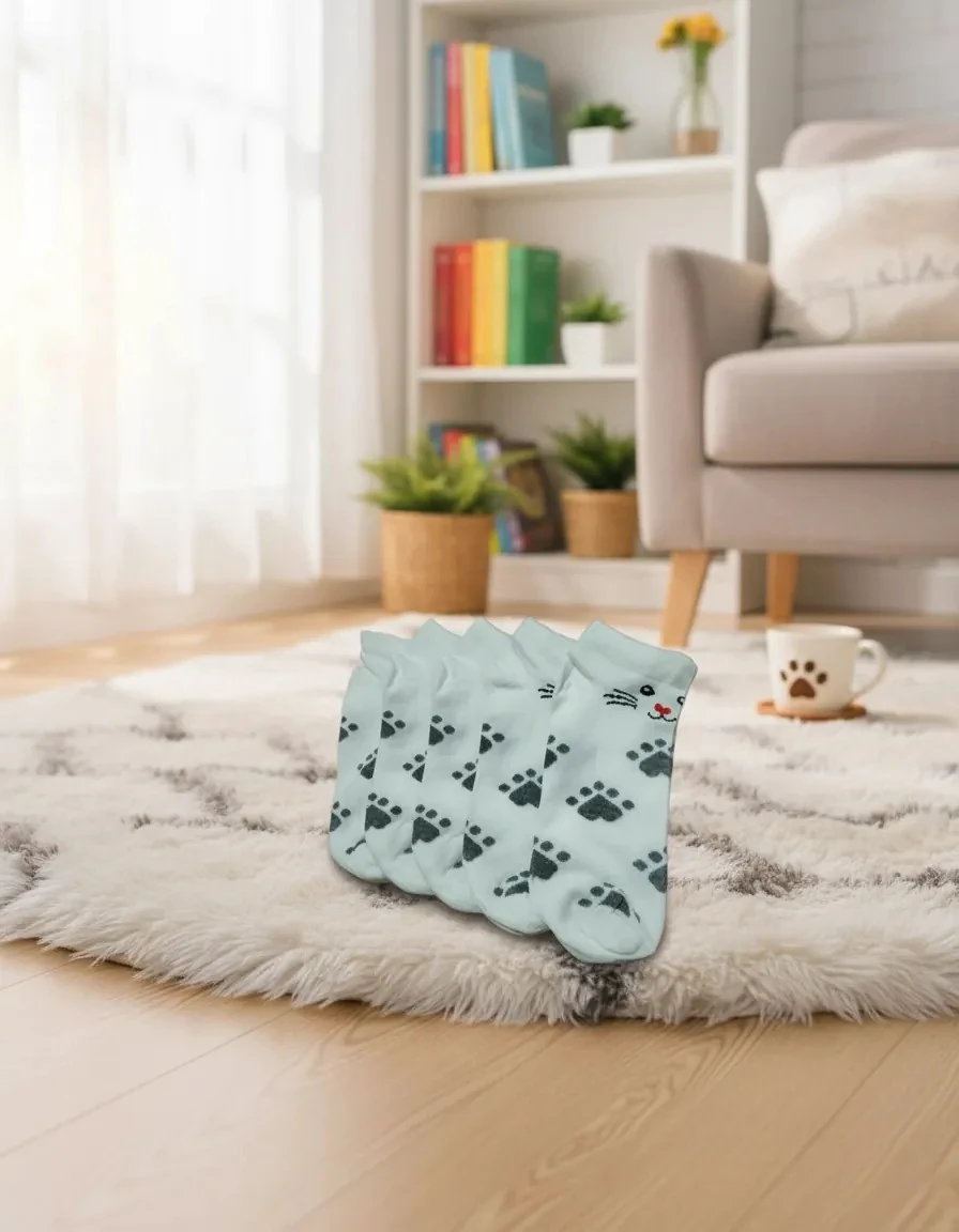 12 Çift Kılçıklı Bayan Patik Çorap