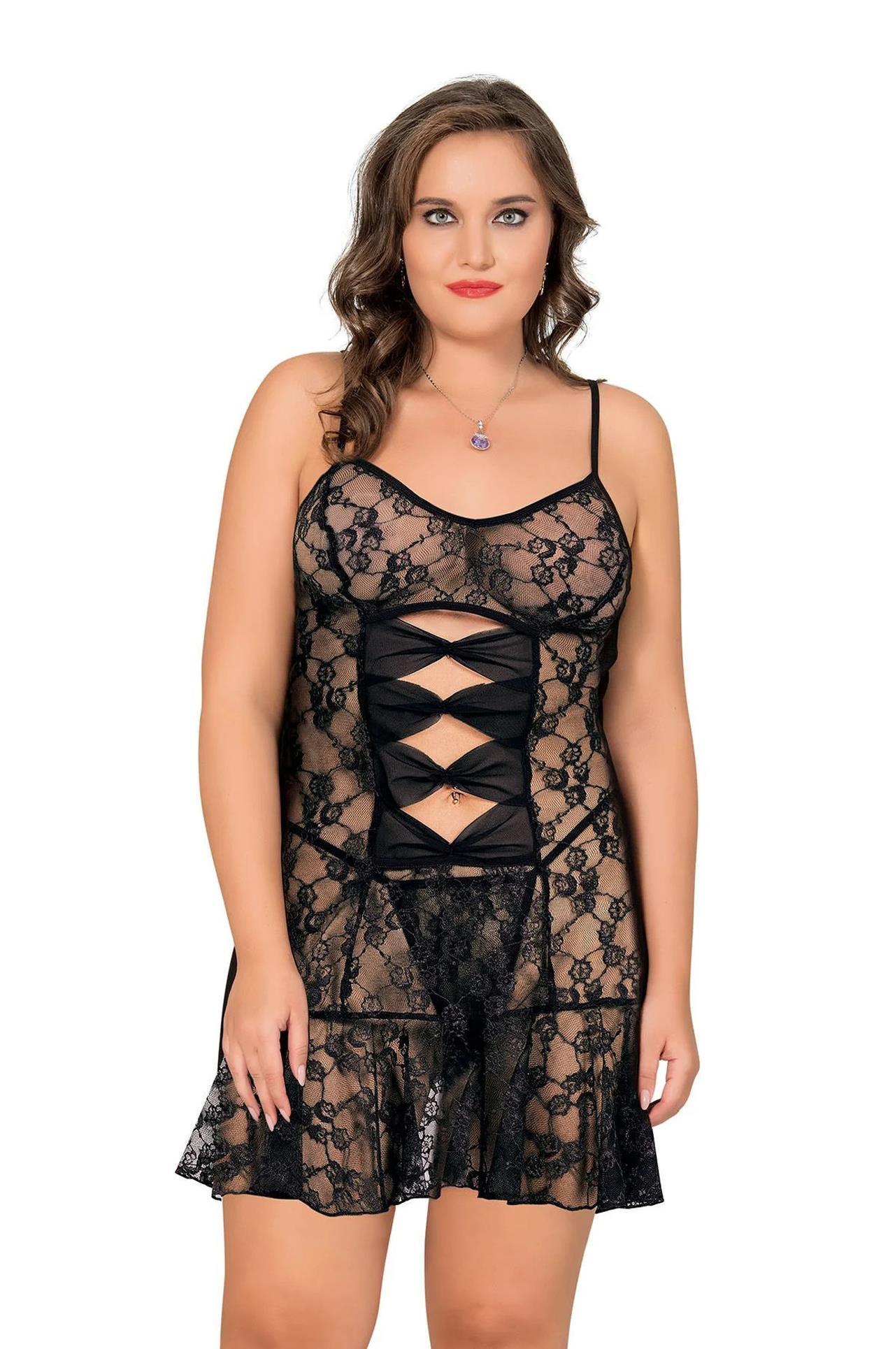 Art 429 Tül Fantezi Gecelik 2'Li Takım