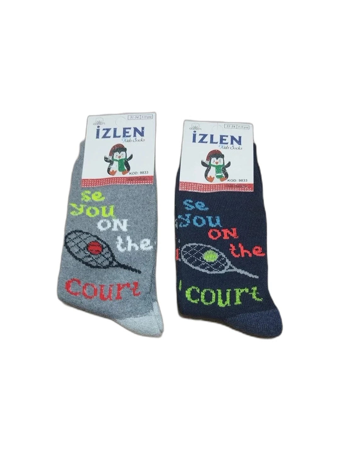 12'Li Kışlık Havlu Erkek Çocuk Çorap