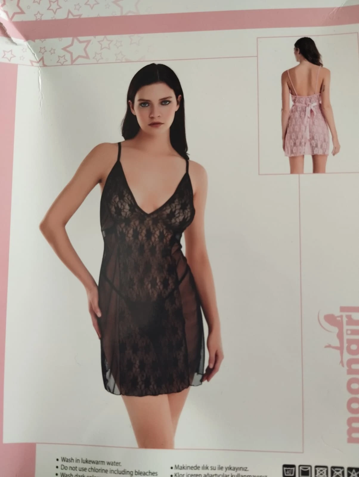 Art 800 Tül Fantezi Gecelik 2'Li Takım