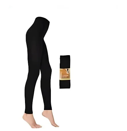 Siyah Havlu Bayan Kışlık Tayt 1 Adet