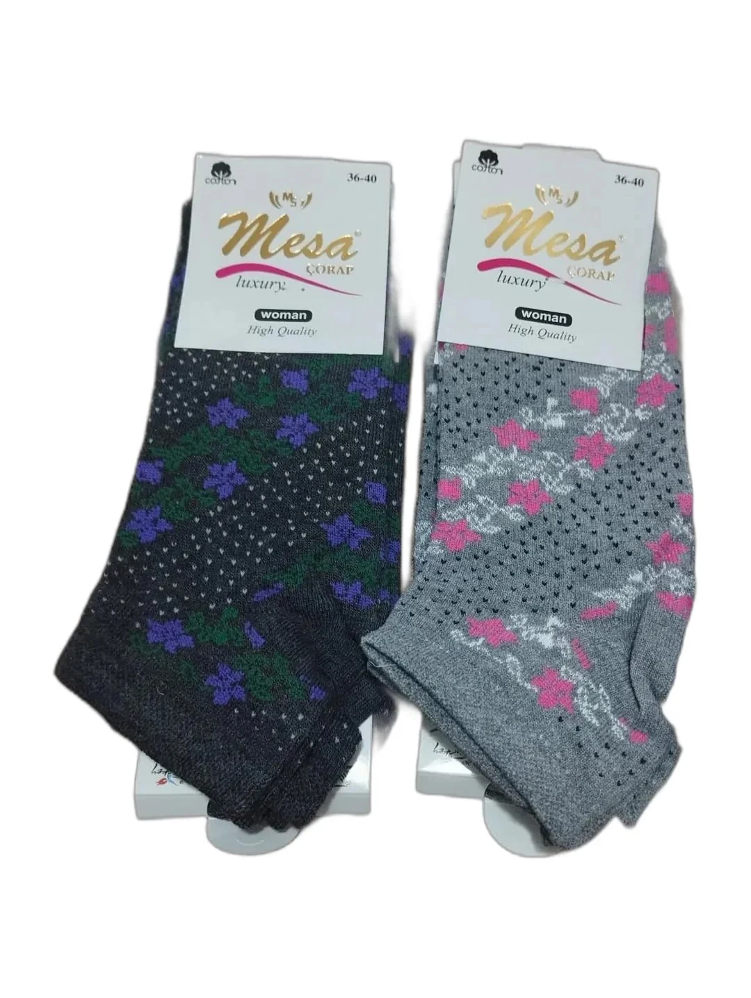 Bayan Penye Mevsimlik Patik Çorap 12'li Paket